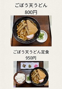 ごぼう天うどん